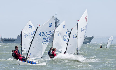 Opti Heavy Weather