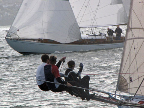 Farallon Clipper and Aussie 18