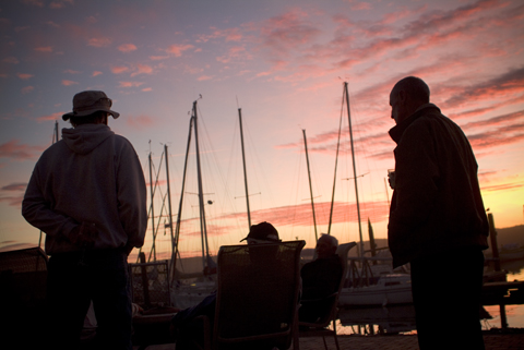 Moss Landing sunset