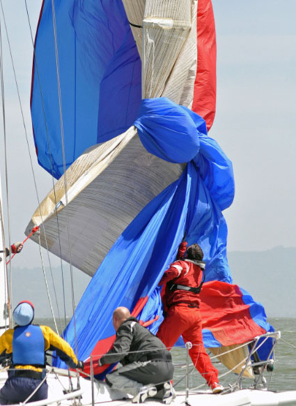 Spinnaker wrap
