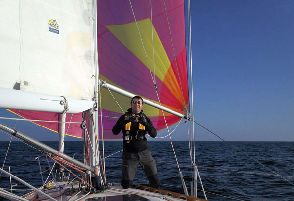 Spinnaker Cup aboard Escapade