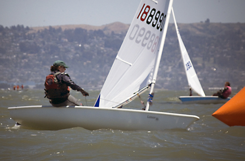 Kelly on the water