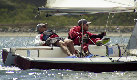 Lucy and Hunter Gillies. &copy;2011 norcalsailing.com