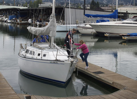 Docking practice