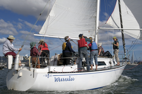 spinnaker practice