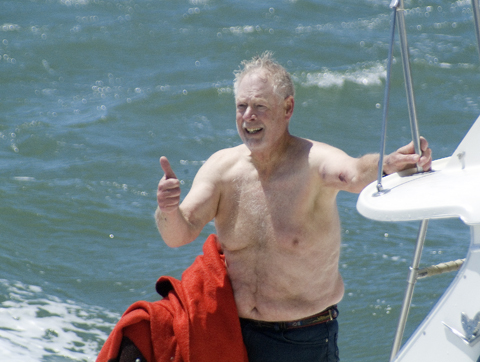 Man onboard