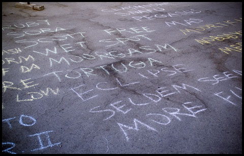 Names in chalk