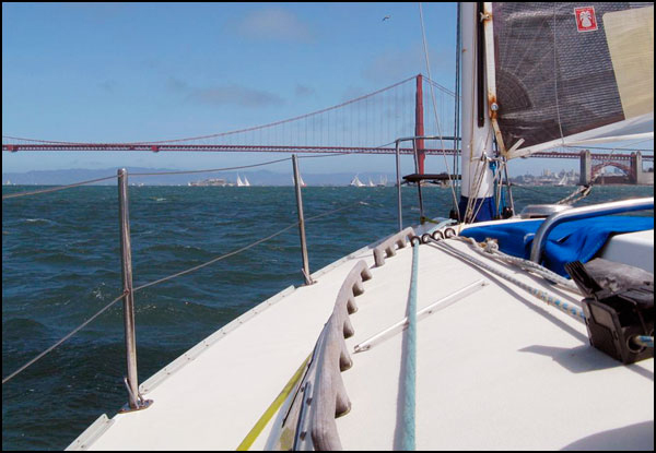 Golden Gate Bridge from the POV of Nancy