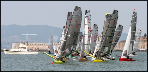 Race 3 start