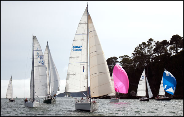 coming toward Tiburon from Harding Rock
