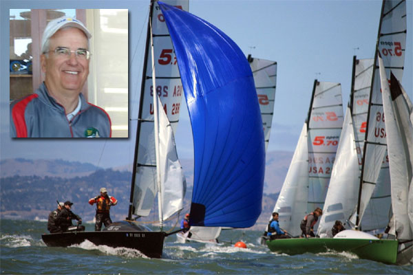 Tom and the Open 5.70 fleet